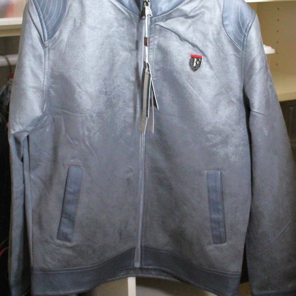 F Collection Vegan Leather Jacket - Picture 4 of 5